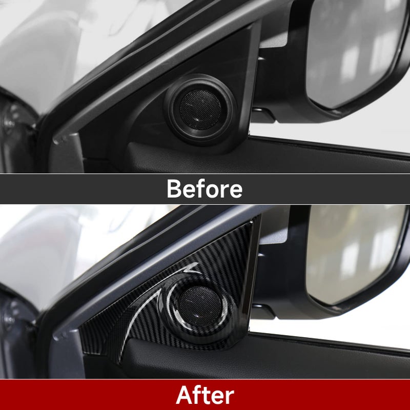BRMYL Car Air A/C Vent Outlet Cover Decals for Honda Civic 2016 2017 2018 2019 2020 2021 10th Gen Accessories ABS Carbon Fiber Stickers - Image 3